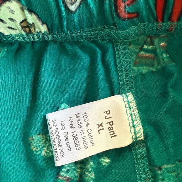 Lazy One Llama Holiday Pajama Pant - unisex size XL - EUC - Picture 5 of 10